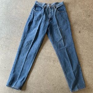 Vintage Anchor Blue “loose” Jeans // 33x34